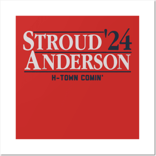 C.J. Stroud-Will Anderson Jr. '24 Posters and Art